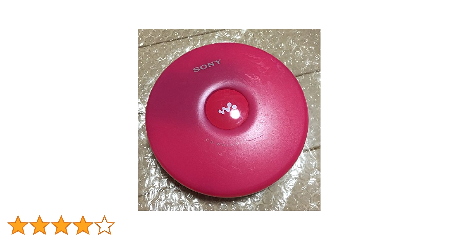 Amazon.co.jp: SONY CDウォークマン ピンク D-EJ002 P : 家電